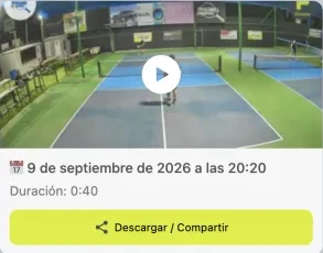 Clip disponible desde una cancha de Filmalo